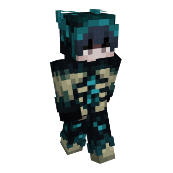 Matching Skulk Minecraft Skin