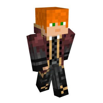 Red Engineer Minecraft Skin