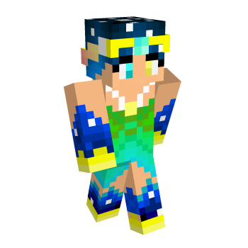 Nature Queen Minecraft Skin