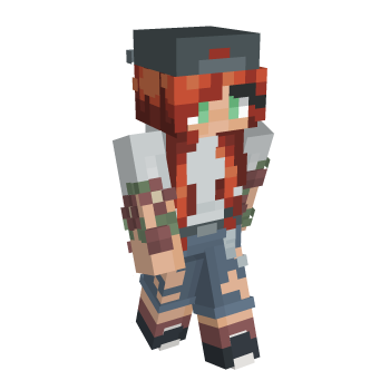 Green Eyes Roses Minecraft Skin