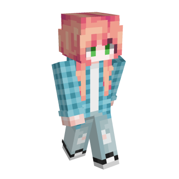 Flannel Ginger Minecraft Skin