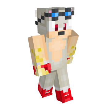 Silver White Minecraft Skin