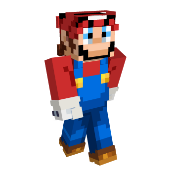 Super Mario Mario Minecraft Skin