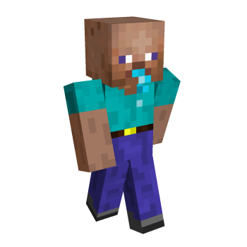 Steve Bald Minecraft Skin