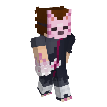 Pink Flame Minecraft Skin