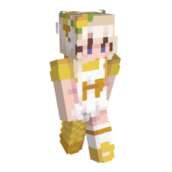Blue Eyes Yellow Minecraft Skin