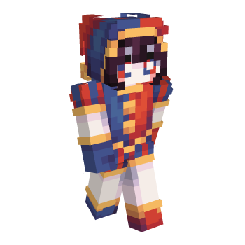 Jester Girl Minecraft Skin