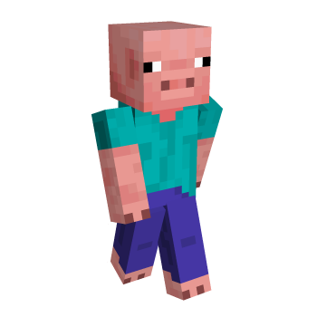 🐷 Pig Minecraft Skins - Browse & Download Free Skins