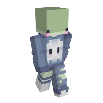 Halloween White Minecraft Skin