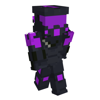 Spartan Purple Minecraft Skin