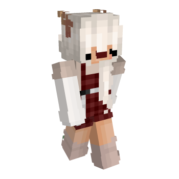 Red Antlers Minecraft Skin