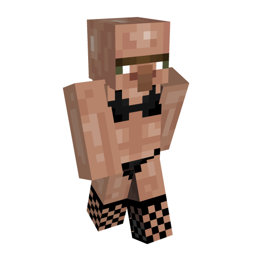 Villager Cursed Minecraft Skin - Laby