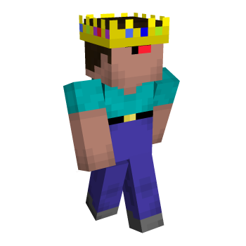 Crown Technoblade Minecraft Skin