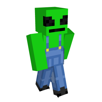 Alien Overalls Minecraft Skin