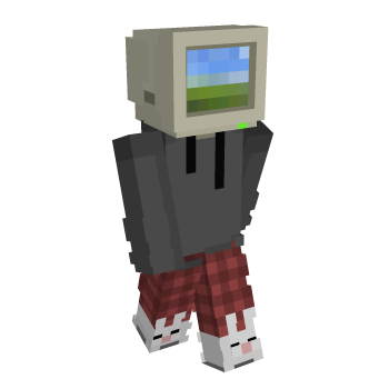 Computer Monitor Minecraft Skin
