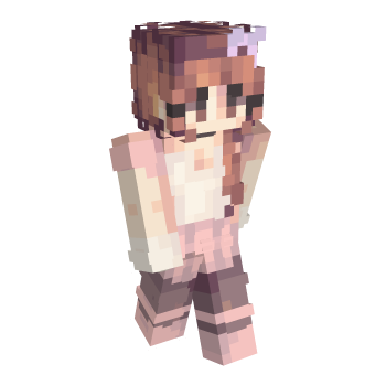 Skirt Pink Minecraft Skin