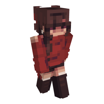 Long Hair Minecraft Skin
