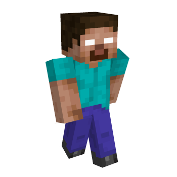 Steve Herobrine Minecraft Skin