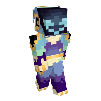 Furry Cyborg Minecraft Skin