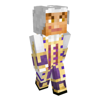Gold Digger Wedding Minecraft Skin