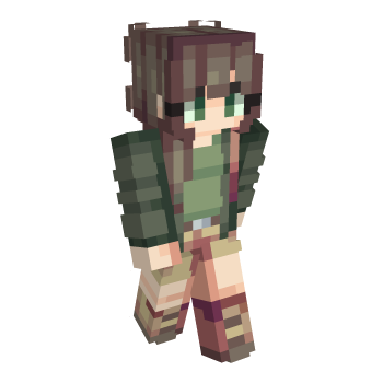 Shorts Girl Minecraft Skin