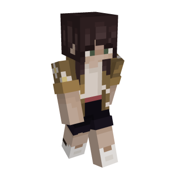 Green Eyes Minecraft Skin