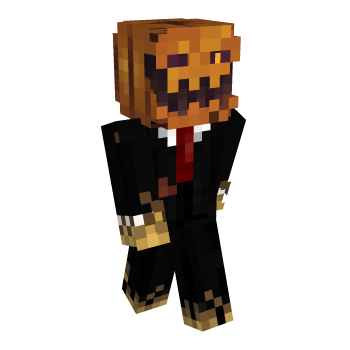 Agent Jack O Lantern Minecraft Skin