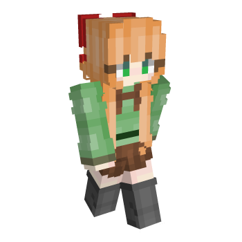 Green Eyes Minecraft Skin