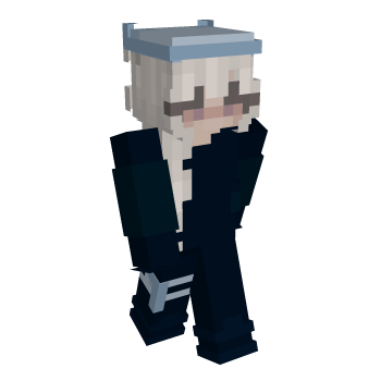 Light Blue Kneebelt Minecraft Skin