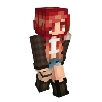 Red Cute Minecraft Skin