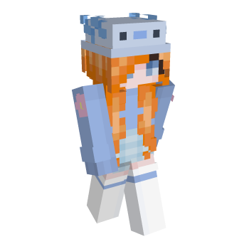 Girl Blue Girl Minecraft Skin
