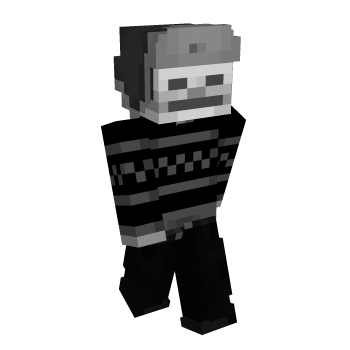 Skeleton Hat Minecraft Skin