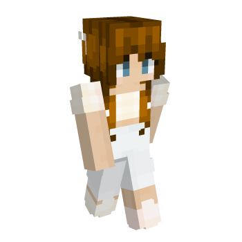 Trendy Blue Eyes Minecraft Skin