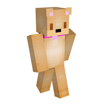 Cute Puppy Puppy Minecraft Skin