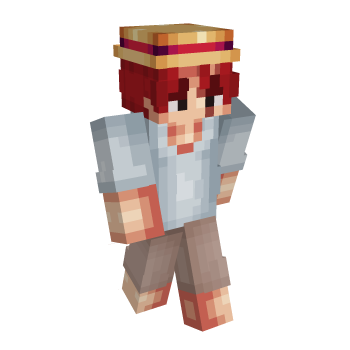 Shanks Onepiece Minecraft Skin