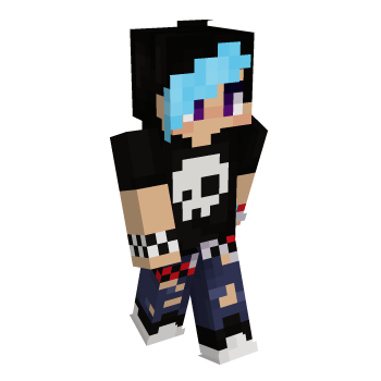 Punk Emo Minecraft Skin