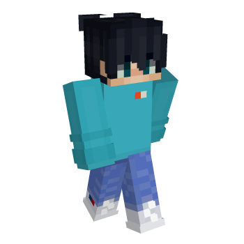Distressed Pants Blue Eyes Minecraft Skin