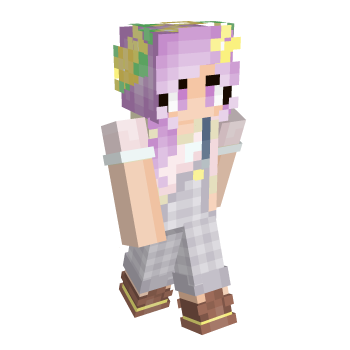 Violet Purple Minecraft Skin