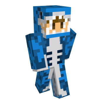Shark Boy Shark Minecraft Skin