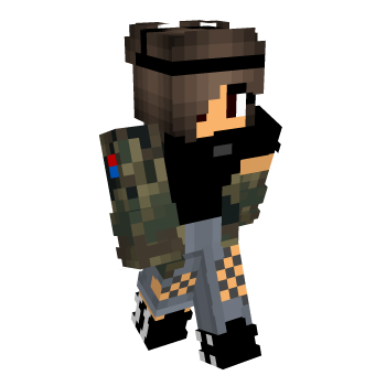 Fighter Brown Minecraft Skin
