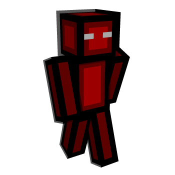Red Crystal Minecraft Skin