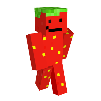 Strawberry Minecraft Skin