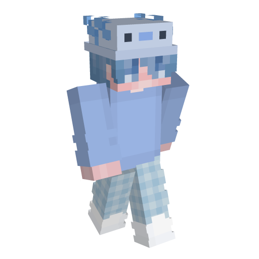 Blue Pastel Minecraft Skin - Laby