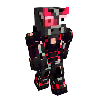 Robot Glow Minecraft Skin
