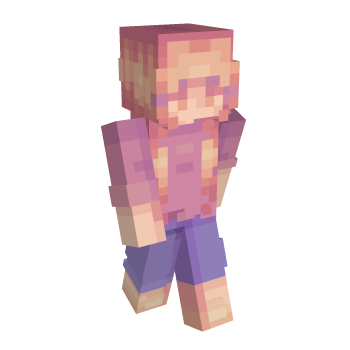 Sunset Aesthetic Minecraft Skin