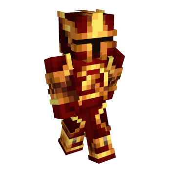 Knight Red Minecraft Skin