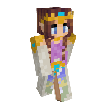 Videogame Princess Minecraft Skin