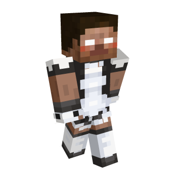 Maid Outfit Herobrine Minecraft Skin