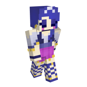 Human Half Minecraft Skin
