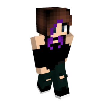 Hair Edgy Minecraft Skin